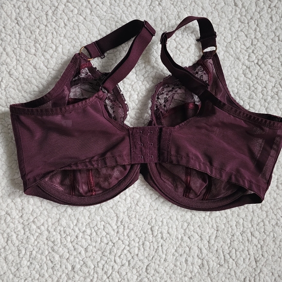 Elomi [ 36J US ] Cate Underwired Bra in Raisin - Picture 2 of 3